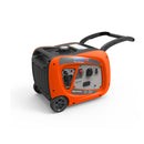 Orangener ENDRESS Inverter-Stromerzeuger 'ESE 3000i' mit Rädern und Handgriff.