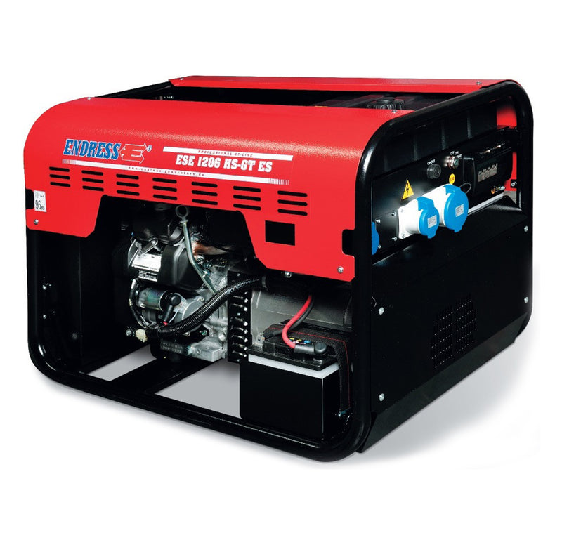 10,7 kW ENDRESS Benzin Stromerzeuger 1206 HS-GT ES