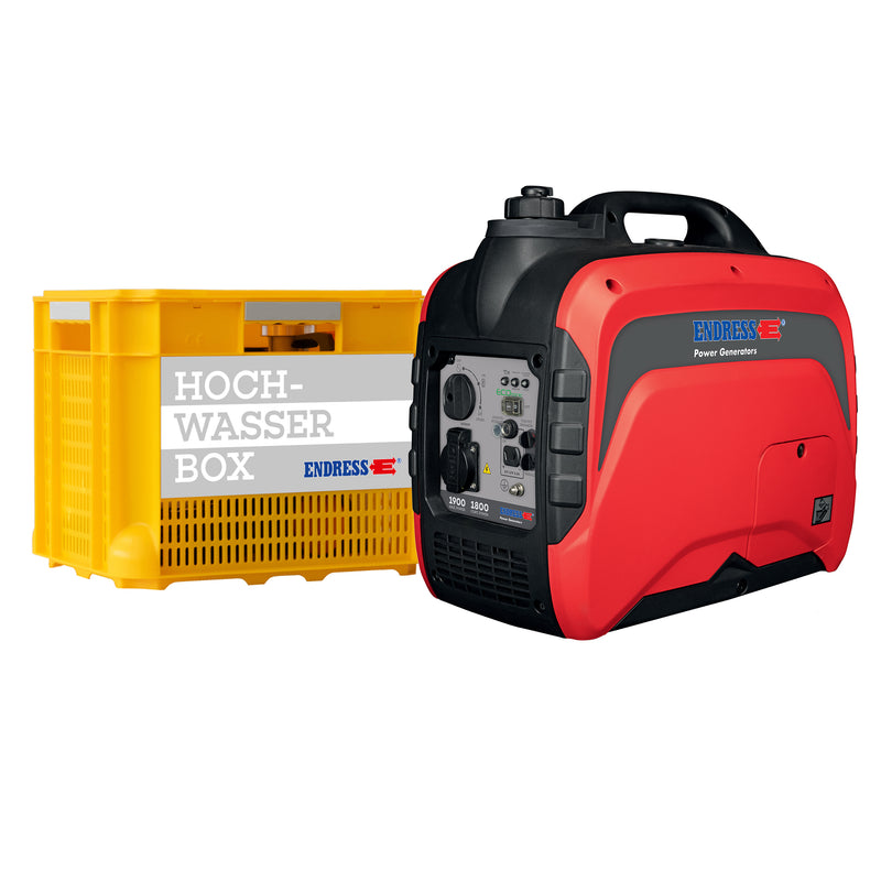 Hochwasser Box - Pumpe + Inverter Stromerzeuger ESE 2100i